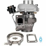 5449G 660HP Dual Ball Bearing Turbo - Forward Rotation - Standard - T25 .72 V-Band IWG Pulsar Turbo Systems