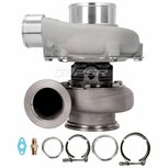 GTX2867R GEN2 BALL BEARING TURBO - T51R Mod - .64 Stainless Steel Dual V-Band - Without Actuator Pulsar Turbo Systems