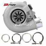 5855G 770HP Dual Ball Bearing Turbo - Reverse Rotation - Standard - .72 Dual V-Band Pulsar Turbo Systems