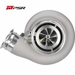 Billet S400 Series Turbos WITH T51R MOD COMPRESSOR HOUSING - 75/101mm. 7+7 - 87.4/81.7mm - T4 1.25 Pulsar Turbo Systems