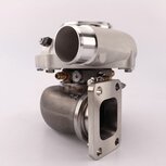 5855G 770HP Dual Ball Bearing Turbo - Forward Rotation - Standard - T25 .72 V-Band IWG Pulsar Turbo Systems