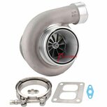 PSR3584 1000HP GEN3 Ball Bearing Turbocharger - T51R Mod - T4 Divided .85 V-Band Pulsar Turbo Systems