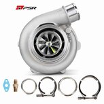 PSR3576 GEN2 Turbocharger - T51R Mod - 1.03 Stainless Steel Dual V-Band Pulsar Turbo Systems