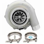 6262G 900HP Dual Ball Bearing Turbo - Forward Rot - Standard .75A/R 2.5inch outlet - 1.01 Dual V-Band Pulsar Turbo Systems