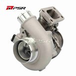 6255G Dual Ball Bearing Turbo - Reverse Rotation - Standard - Dual V-Band 1.01+ An adapter V-band t3 Pulsar Turbo Systems