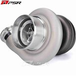 485 1350HP Journal Bear. Curved Point Milled Billet Compr. W - Std - 101x91.3 - T6 Div 1.32 V-Band Pulsar Turbo Systems