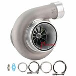 PSR3584 1000HP GEN3 Ball Bearing Turbocharger - T51R Mod - .83 Dual V-Band Pulsar Turbo Systems