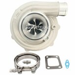 PTA5855A 770HP Dual Ball Bearing Turbo - T51R Mod - T3 .83A/R V-Band W/O IWG Pulsar Turbo Systems
