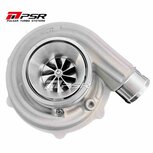 5449A 660HP PTG Style Compressor Wheel Dual Ball Bearing Turbo - T51R Mod - .92A/R Dual V-Band IWG Pulsar Turbo Systems