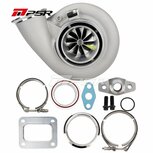 7975G 1450HP Dual Ball Bearing Turbo - Forward Rotation - Standard - T4 1.15 V-Band Pulsar Turbo Systems