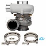 5449G 600HP Dual Ball Bearing Turbo - Forward Rotation - T51R Mod - .72 Dual V-Band W/O IWG Pulsar Turbo Systems