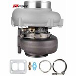 6862G 1050HP Dual Ball Bearing Turbo - Forward Rotation - T51R Mod - T4 Divided .85 V-Band Pulsar Turbo Systems