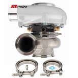 6262G 900 PS Dual-Kugellager-Turbo &ndash; Vorw&auml;rtsrotation &ndash; T51R Mod .75A/R 2,5 Zoll &ndash; .82 St Stl Dual VB Pulsar Turbo Systems