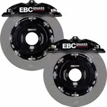 Apollo Big Brake Kit vorne &ndash; schwarze 4-Kolben-Bremss&auml;ttel und gerillte Bremsscheiben EBC Honda