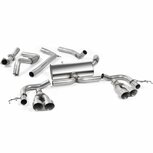 Syst&egrave;me d'&eacute;chappement Catback 3'' Road+ Garnitures en titane bross&eacute; Milltek Sport Honda