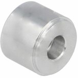 Lasnippel aluminium 1/4NPT(F) QSP