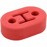 Uitlaatophangrubber - rood SRS