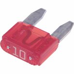 Mini steekzekeringen 10A rood Eaton Bussmann