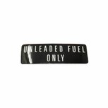 Sticker - unleaded fuel only (alleen loodvrije brandstof) Genuine Honda