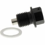 Aftapplug magnetisch versnellingsbak (M14x1.5) - Zwart APP