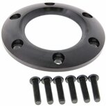 Stuur sierring - Zwart QSP