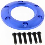 Stuur sierring - Blauw QSP