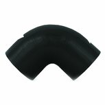 Silicone koppelstuk 90&ordm; &Oslash;38mm/1.5&#039;&#039; - Zwart Mishimoto