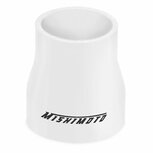 Silicone reducing coupling &Oslash;63.5-76mm/2.5-3.0&#039;&#039; - White Mishimoto