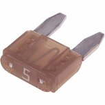 Mini steekzekeringen 5A geelbruin Eaton Bussmann