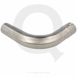 Uitlaatpijp 90&deg; bocht - &Oslash;51mm/2.0&#039;&#039; QSP