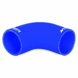Silicone coupling 90&ordm; &Oslash;63.5mm/2.5&#039;&#039; - Blue Mishimoto