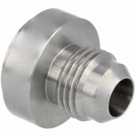 Lasnippel staal 20AN(M) QSP