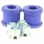 Stabilizer bar end rubbers rear - Blue Hardrace Honda
