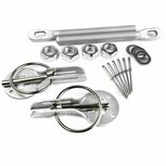 Quick release motorkap / kofferbak sluitingen RVS QSP