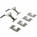 Kit de montage de plaquettes de frein arri&egrave;re Bosch Honda