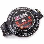 K&uuml;hlerdeckel 1,3 bar - Schwarz D1 Spec Honda