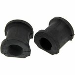 Caoutchoucs de barre stabilisatrice avant (25,4mm) - Noir Hardrace Honda