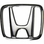 H emblem front Genuine Honda