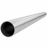 Aluminium pijp recht 100cm &Oslash;32mm - Gepolijst QSP