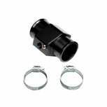 34mm slangadapter voor 1/8 NPT sensor - Zwart BLOX Racing