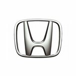 H emblem back Genuine Honda