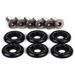 Fender washers M6x15 - Zwart Skunk2