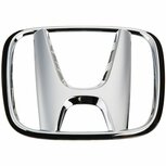 H embleem voorzijde Genuine Honda