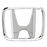 H emblem back Genuine Honda