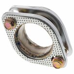 Uitlaat adapter 2-bouts - 4cm SRS