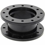 Stuurnaaf verlenger (5cm) - Zwart D1 Spec