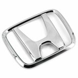 Embl&egrave;me H au dos Genuine Honda