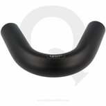 Aluminium pijp 135&ordm; &Oslash;70mm/2.75&#039;&#039; - Zwart QSP