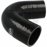 Silicone coupling 135&ordm; &Oslash;63.50mm/2.50&#039;&#039; - Black QSP