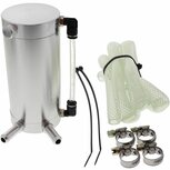 Olie catchtank (250cc) - Zilver D1 Spec
